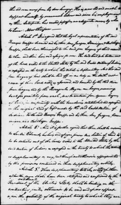 Thumbnail for July 1, 1835-Nov. 23, 1837 > 197 - Caddo at the Agency House in the Caddo Nation and State of Louisiana, and supplementary articles, July 1, 1835.