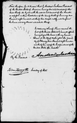 Thumbnail for July 1, 1835-Nov. 23, 1837 > 197 - Caddo at the Agency House in the Caddo Nation and State of Louisiana, and supplementary articles, July 1, 1835.