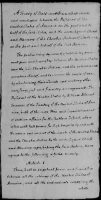 Aug. 14, 1772-Oct. 24, 1801 > 18 - Cherokee on Holston River and additional article of February 17, 1792 at Philadelphia, July 2, 1791