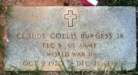 Thumbnail for Claude Collis Burgess military tombstone.jpg