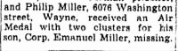 Miller, Emanuel_Detroit News_Fri_20 April 1945_Pg 21.JPG