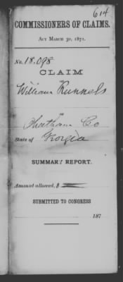Chatham > William Runnels (18098)