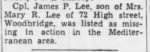 Lee, James P_Cenral New Jersey Home News_New Brunswick, NJ_Wed_12 April 1944_Pg 12.JPG