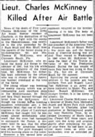 Thumbnail for McKinney, Charles A_Charlotte Observer_NC_Wed_09 June 1943_Pg 9.JPG