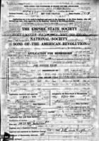 Thumbnail for Sons of the American Revolution Membership Applications_1934_WeyantJA_p1.jpg