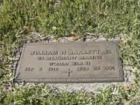 W. H. Barrett Grave Marker