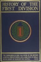 Unit History - US, 1st Infantry Division, 1917-2003 record example