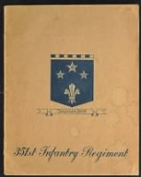 Unit History - 351st Infantry Regiment record example