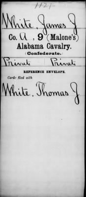 Thumbnail for Thomas J. > White, Thomas J.