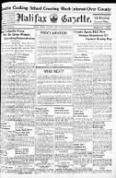 News - Halifax Gazette (Halifax Co VA) record example