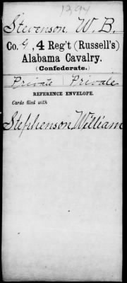 William > Stephenson, William