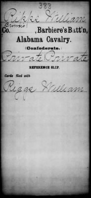 William > Riggs, William