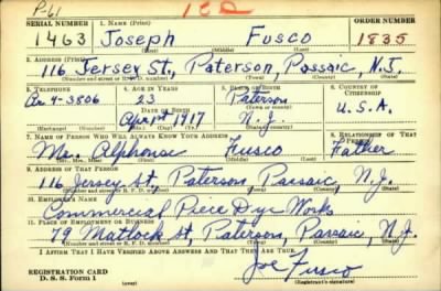 Thumbnail for Joseph > Fusco, Joseph (1917)