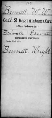 Wright W. > Bennett, Wright W. (29)