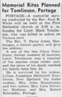 Mark's memorial announcement Wisconsin State Journal (Madison, Wisconsin) 17 Feb 1944, Thu Page 12.jpg