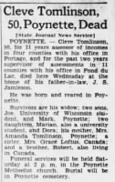 Mark's father's obituary Wisconsin State Journal (Madison, WI) - Thu, 6 Sep 1934.jpg