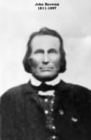 John Reeve  born in Ohio 1811 died in Wisconsin 1879