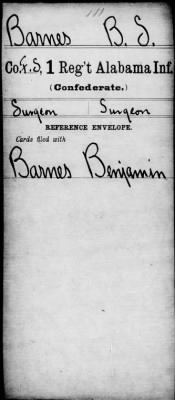 Thumbnail for Benjamin S. > Barnes, Benjamin S.