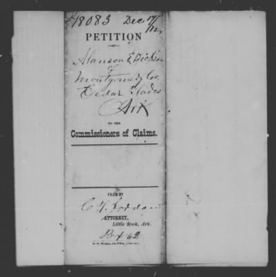 Thumbnail for Montgomery > Alanson E. Dickinson (18083)