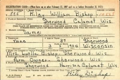 Thumbnail for Riley William > Bishop, Riley William (1904)