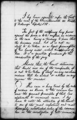 Thumbnail for Proceedings of the Court-Martial Jun 12-16, 19, and 21-29, 1865 AND Defenses of Samuel Arnold, Edward Spangler, Lewis Payne, and Michael O'Laughlin AND Address of David E. Herold