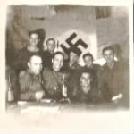 Bavaria, May 1945 - ft-Pops Hansen, Fiochio, Sgt Glass & Junmersen. back-Sgt Hardman, Manley Johnson,  Ray Dudones, Ball.1_InPixio.jpg