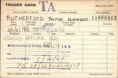 Thumbnail for Thomas Alexander > Rutherford, Thomas Alexander (11008413)