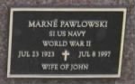 Marne Spendlove Pawlowski Headstone.jpg