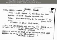 Orluff's Military Service from Enlistment to KIA, Utah State Archives.JPG