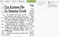 Earle - newspaper clipping of crash.JPG