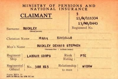 Thumbnail for 014/0061/BUC-BUM > Buckley, Dennis Stephen (388 815)