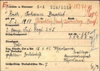 Thumbnail for Johann-baptist > Roth, Johann-baptist (G-A 526/0558)