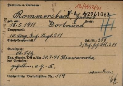 Thumbnail for Hubert > Rommersbach, Hubert (G-A 529/1063)