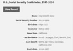 Charlotte - Social Security Death Index.JPG