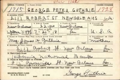 Thumbnail for George Peter > Guthrie, George Peter (1918)