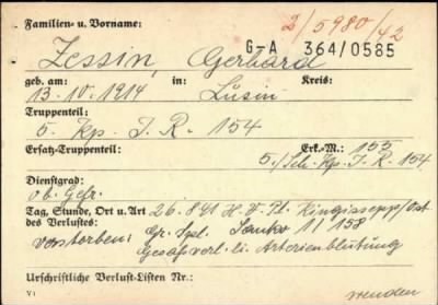Gerhard > Zessin, Gerhard (G-A 364/0585)