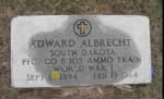 Edward Albrecht gravestone.JPG