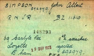 Simpson, John Albert (Bz 11610) > Page 1