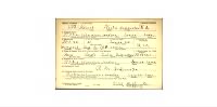 1st Lt. Robert Keith Buffington, Draft Card, National Archives.png