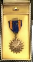 Air Medal awarded to Jay Lee Adams - Posthumously- 1944 WWII (1 of 4).jpg