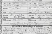 Thumbnail for Freeling T Colt marriage record to Margaret Pardee, 1939.png