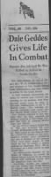 Thumbnail for Geddes_DaleRobert_NewspaperArticle1944.jpg