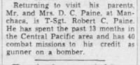 Thumbnail for Paine.Robert.C.Newspaper.Austin.TX.American.17.Dec.1944.jpg