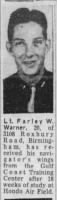 Thumbnail for Warner.Farley.W.Newspaper.Birmingham.AL.News.16.Jul.1943.jpg