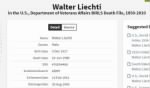 Walter Liechti Death Index