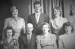 Bonnie Loree Mulkey Williams in uniform with family cropped