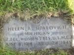 Helen Shalovich grave marker- findagrave