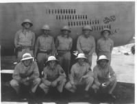 Thumbnail for CARNEY_ROY_AAF_WWll-crew photo “Lil Joe” A_C 41-11886- bottom row, no caption-Tail Gunner