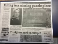 Thumbnail for Newspaper clipping