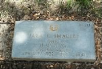 Jack G Smalley Headstone